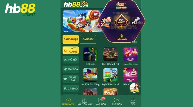 Đôi nét về Mini game HB88