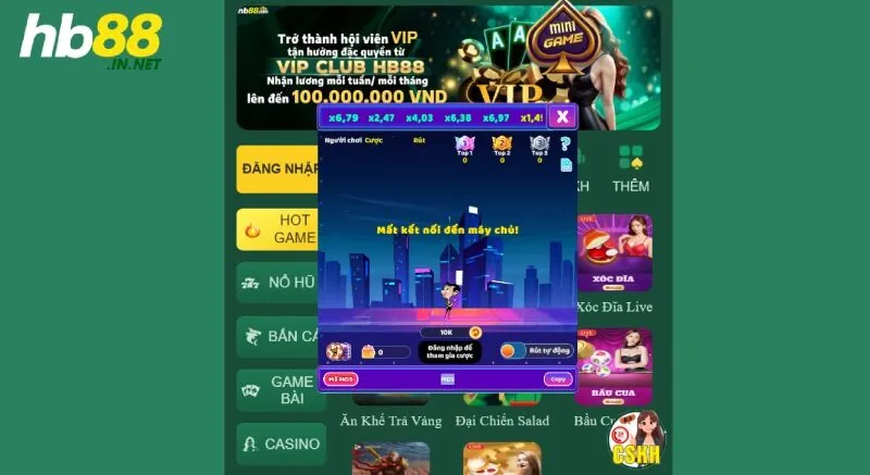 Các tựa Mini game tại HB88 được bet thủ yêu thích