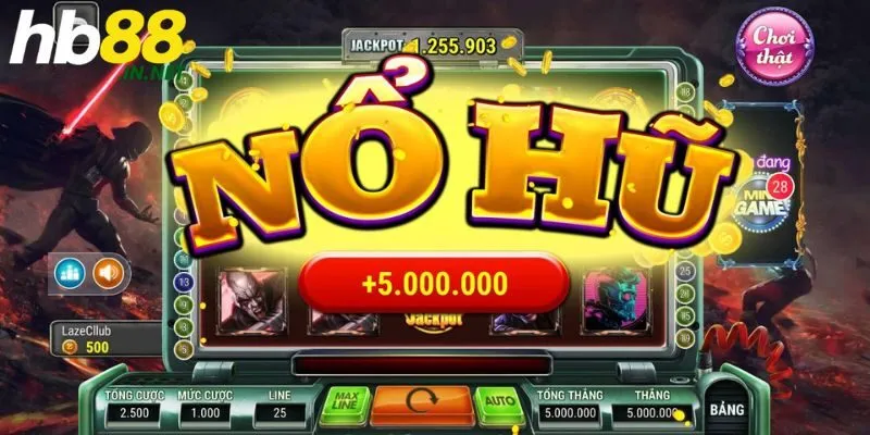 Siêu nổ hũ xèng HB88 - Hướng dẫn chơi để kiếm thưởng dễ dàng